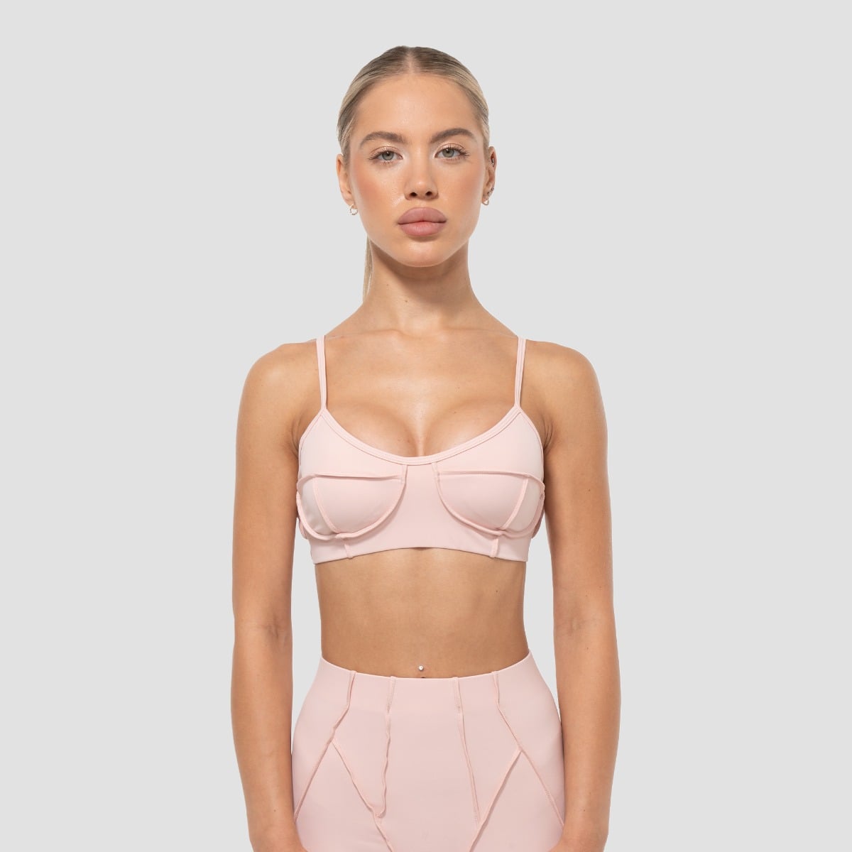 Cosmo Sports Bra Pink - GymBeam