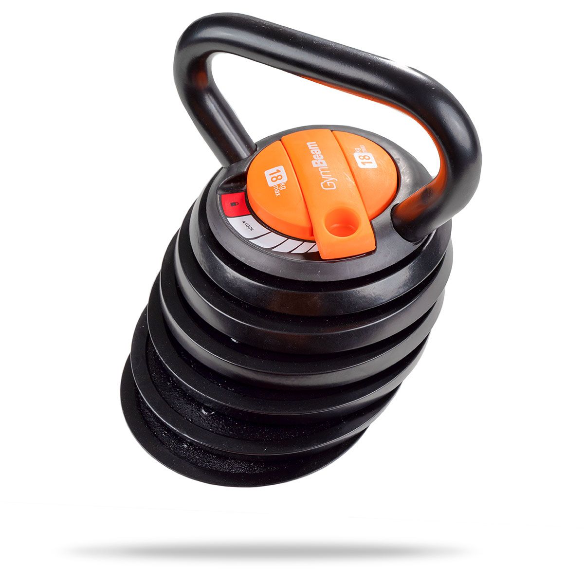 Adjustable Kettlebell 3,4–18 kg GymBeam -