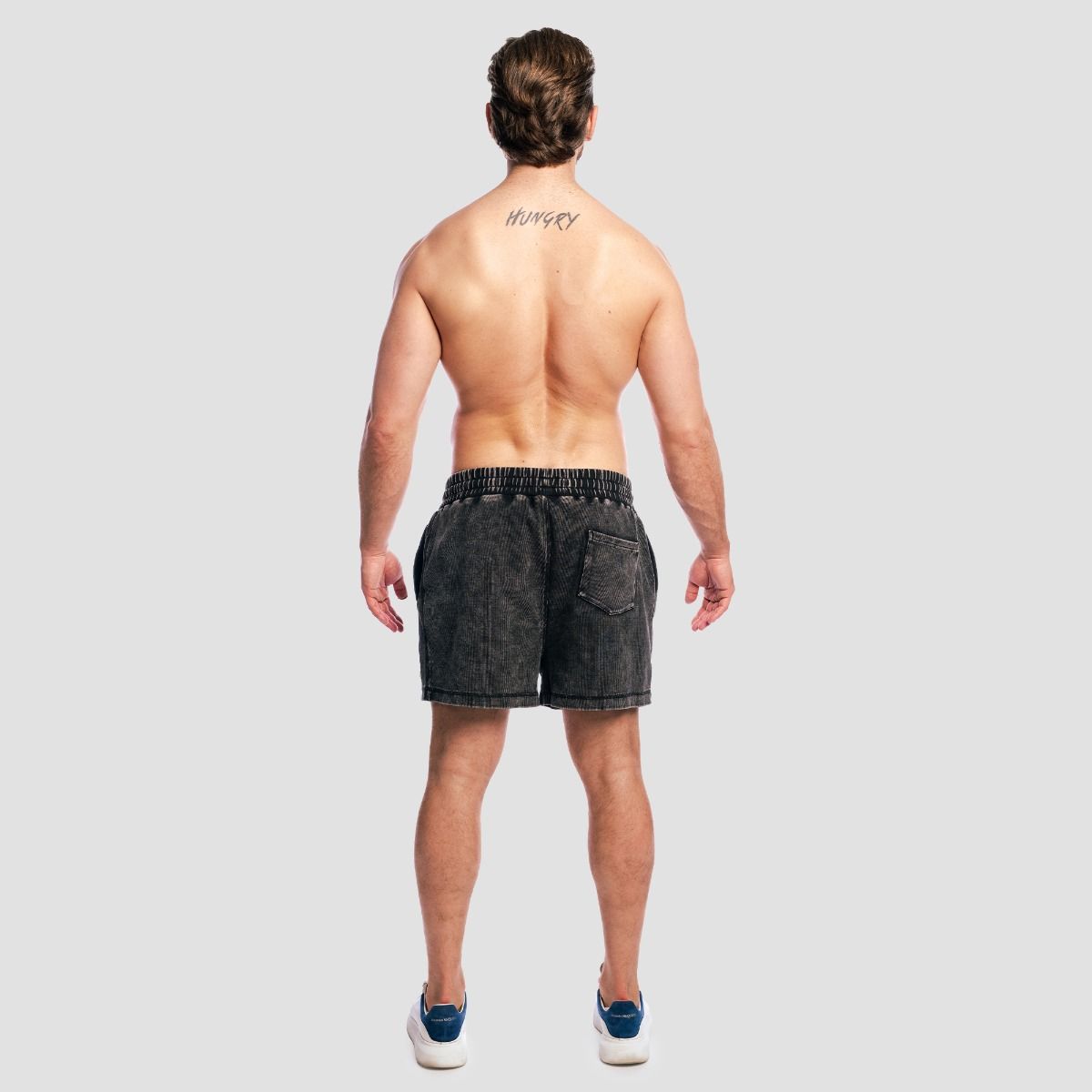 Aura Shorts Washed Black - GymBeam | GymBeam.com