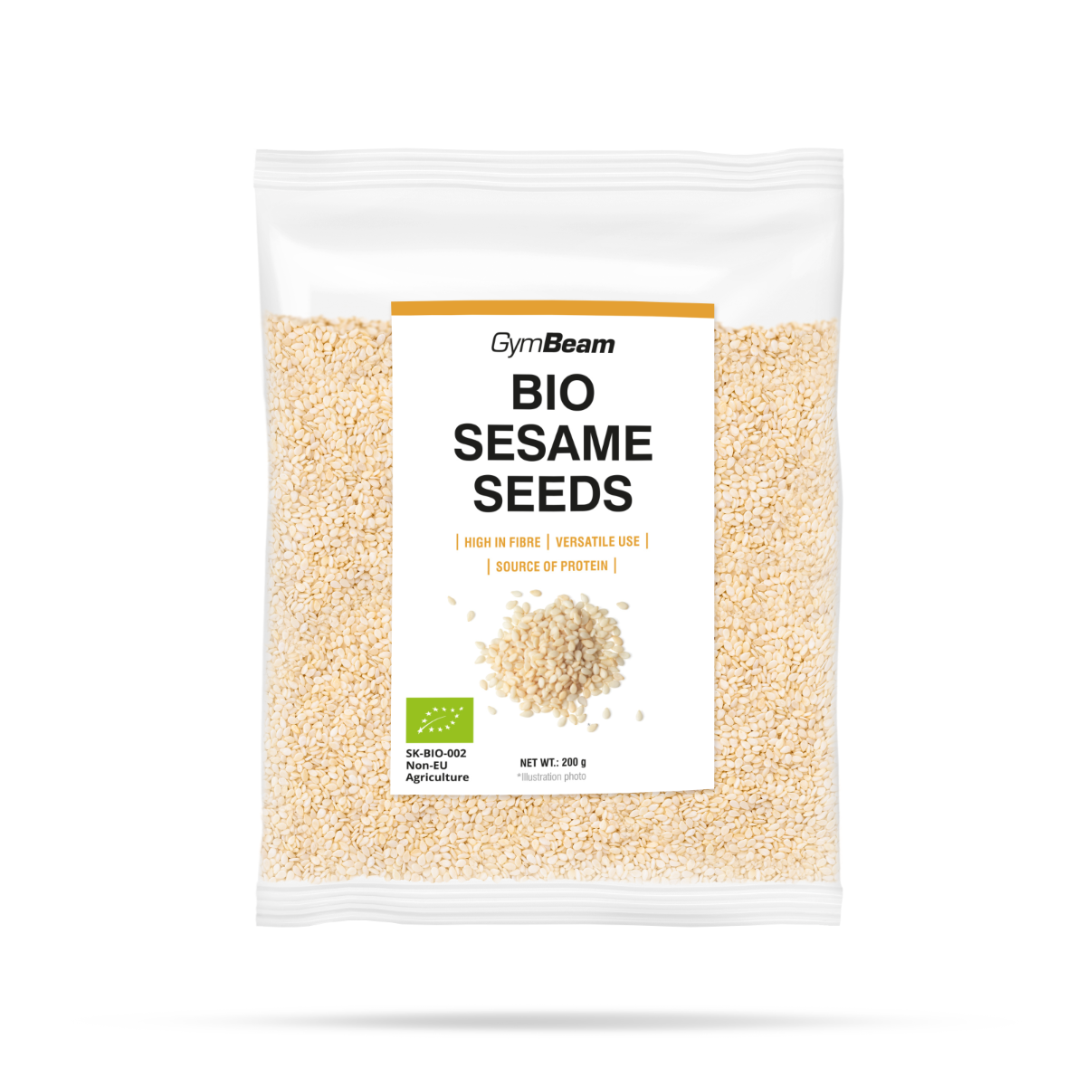 White Sesame HULLED BIO 1 Kg - BIO PLANET - View #6