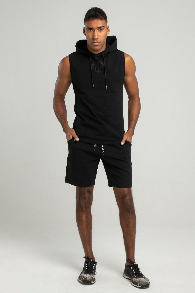 トップス theredthread S logo hoodie tank THEREDTHREAD / ザレッドスレッド】S logo hoodie tank