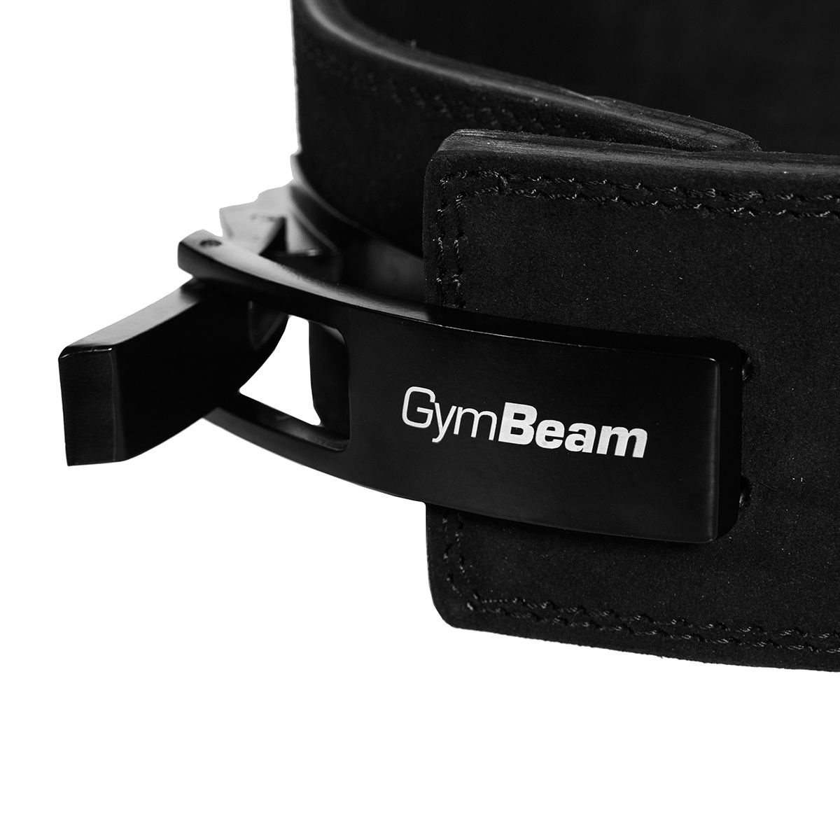 LEVER Weightlifting Belt Black - GymBeam
