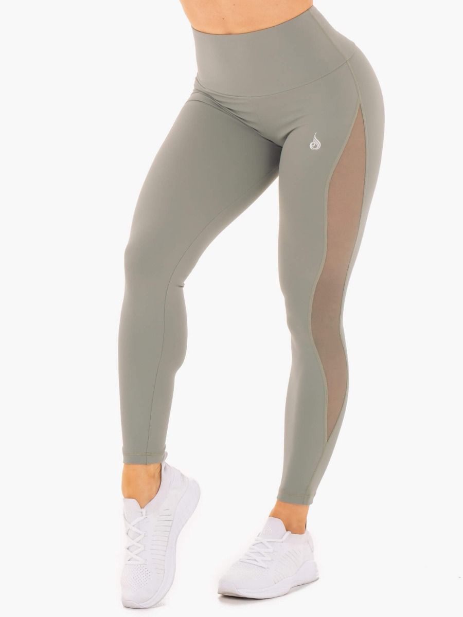 Women's Hype High Waisted Mesh Leggings 