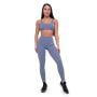 Women‘s Essence Leggings Denim Blue - GymBeam L