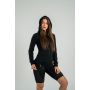 Women‘s Nova Zip Up Hoodie Black - STRIX S