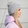 Winter Beanie Grey - GymBeam uni