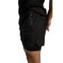 2in1 Shorts Black - STRIX S