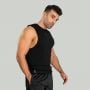 Essential Cut-Off Tank Top Black - STRIX XXXL