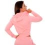 Women‘s TRN Zip-Up Hoodie Pink - GymBeam S
