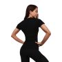 Women‘s FIT T-Shirt Black - GymBeam S