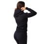 Women’s Zipper Hoodie Black - GymBeam L