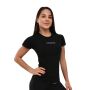 Women‘s FIT T-Shirt Black - GymBeam S