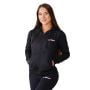 Women’s Zipper Hoodie Black - GymBeam L