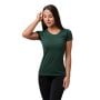Women’s Basic T-Shirt Green - GymBeam S