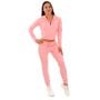Women‘s TRN Zip-Up Hoodie Pink - GymBeam S