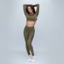 Women‘s Advanced Leggings Olive - GymBeam XS - olive