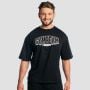 Athletic Society Boxy T-shirt Black - GymBeam XL