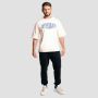 Athletic Society Boxy T-Shirt Cream - GymBeam XL