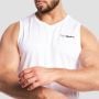 Base Mesh Tanktop White - GymBeam XXL