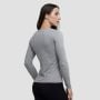 Ženska majica dugih rukava Basic Grey - GymBeam XXL