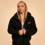 Women‘s Bliss Hoodie Jacket Black - BeastPink M