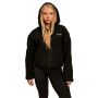 Women‘s Bliss Hoodie Jacket Black - BeastPink M