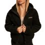 Women‘s Bliss Hoodie Jacket Black - BeastPink M
