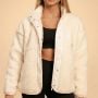 Women‘s Bliss Jacket Ivory - BeastPink S