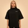 Women‘s Bliss Oversized Top Black - BeastPink XS
