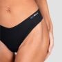 Comfy Seamless Bottoms 3Pack Black - GymBeam XXL