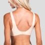 Comfy Seamless Bra Beige - GymBeam XXL