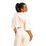 Ženska majica Cropped Serenity Ivory - BeastPink XL