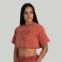 Women‘s Washed CropTop Terra - STRIX XL