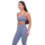 Essence String Sports Bra Denim Blue - GymBeam S