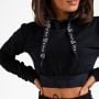 Women‘s Essential Cropped Hoodie Black - STRIX M