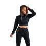Women‘s Essential Cropped Hoodie Black - STRIX M