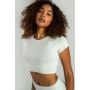 Women‘s Essential CropTop Moon Grey - STRIX XS