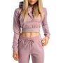 Ženska dukserica Essential Cropped Mauve – STRIX L
