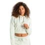 Women‘s Essential Cropped Hoodie Moon Grey - STRIX S
