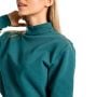 Women’s Essential High-Neck Jumper Deep Teal - STRIX XL