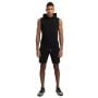 Essential Tank Top Hoodie Black - STRIX XL