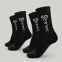 Essential Crew Socks 2Pack Black - STRIX M
