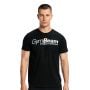 Fitness T-Shirt Black - GymBeam L