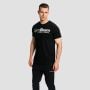 Fitness T-Shirt Black - GymBeam L