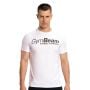 Fitness T-Shirt White - GymBeam XL
