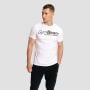 Fitness T-Shirt White - GymBeam XL