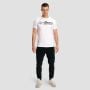 Fitness T-Shirt White - GymBeam XL