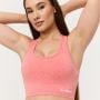 FLO Sports Bra Coral - GymBeam S