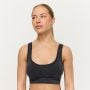 FLO Sports Bra Graphite - GymBeam XL