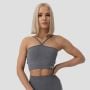 Sportski halter top FLO Grey - GymBeam XL
